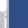 VIDAXL Auvent lateral retractable Bleu 200x1200 cm