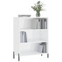 Voir la diapositive 3 : VIDAXL Armoire a etageres blanc 69,5x32,5x90 cm bois d'ingenierie