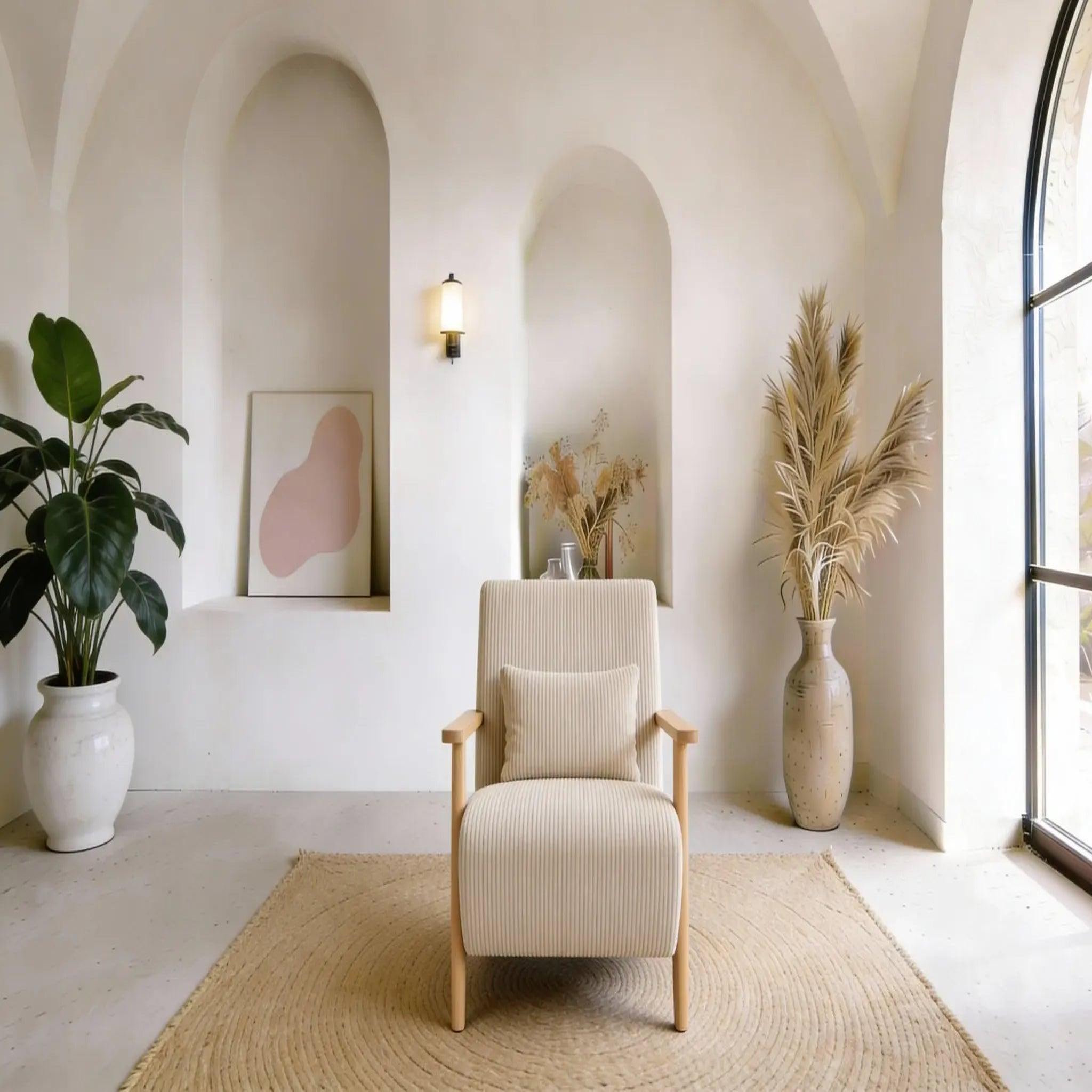 Voir la diapositive 3 : CASANOVA PARIS Kyo - fauteuil pieds en bois