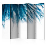 Paris Prix Paravent 5 Volets  Sapphire Feathers  172x225cm