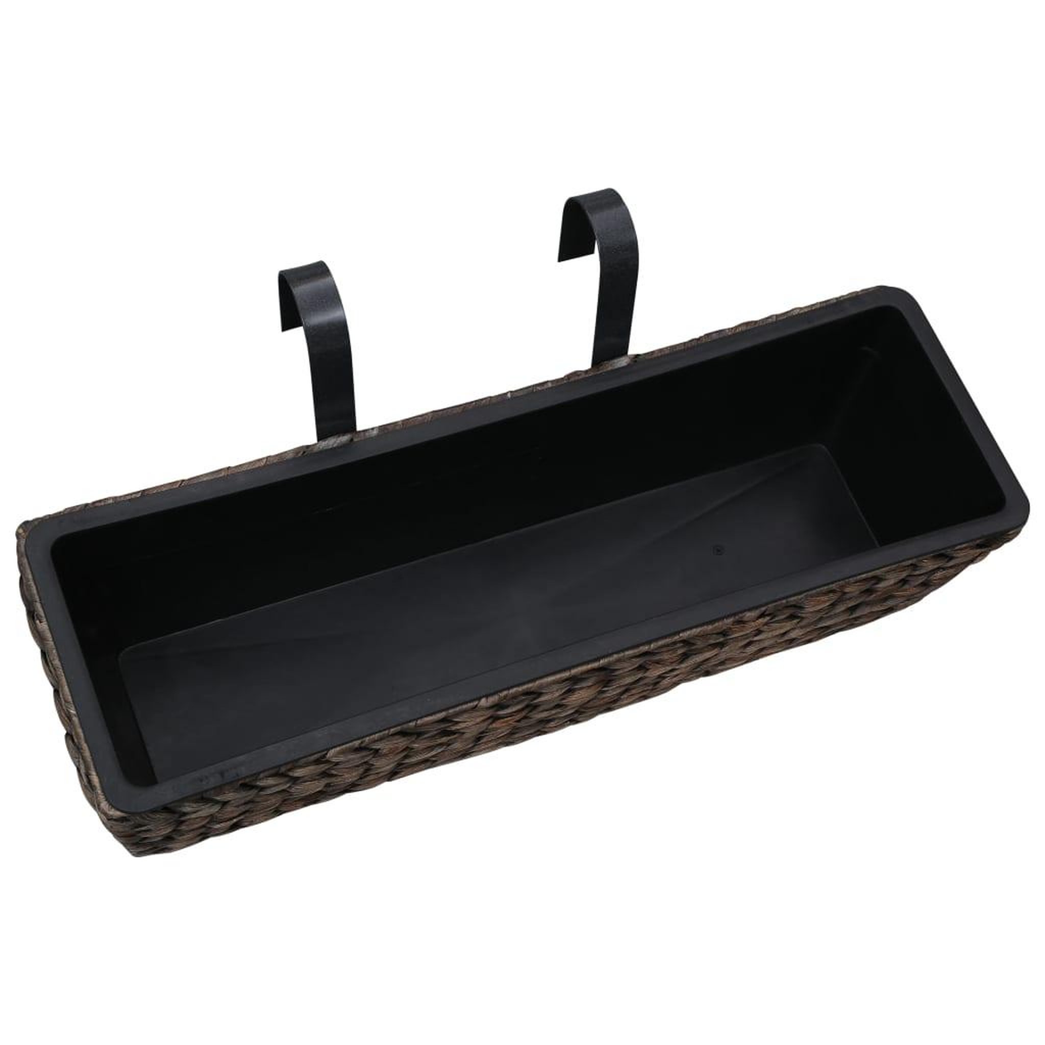 Voir la diapositive 4 : VIDAXL Jardinieres 2 pcs Jacinthe d'eau Marron