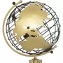  Globe sur Pied en Métal  Ramon  70cm Noir & Or
