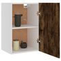 Voir la diapositive 4 : VIDAXL Armoire suspendue Chene fume 39,5x31x60 cm Bois d'ingenierie