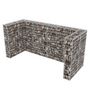 Voir la diapositive 4 : VIDAXL Cadre de gabion de poubelle triple Acier 250 x 100 x 120 cm