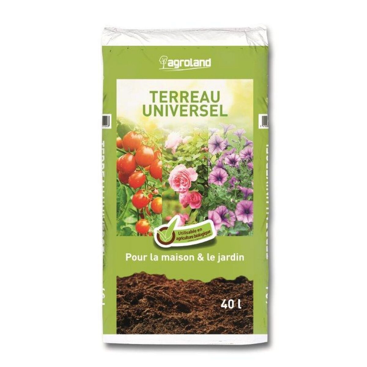 Terreau Universel 40L - Idéal pour toutes vos plantes uniques – La