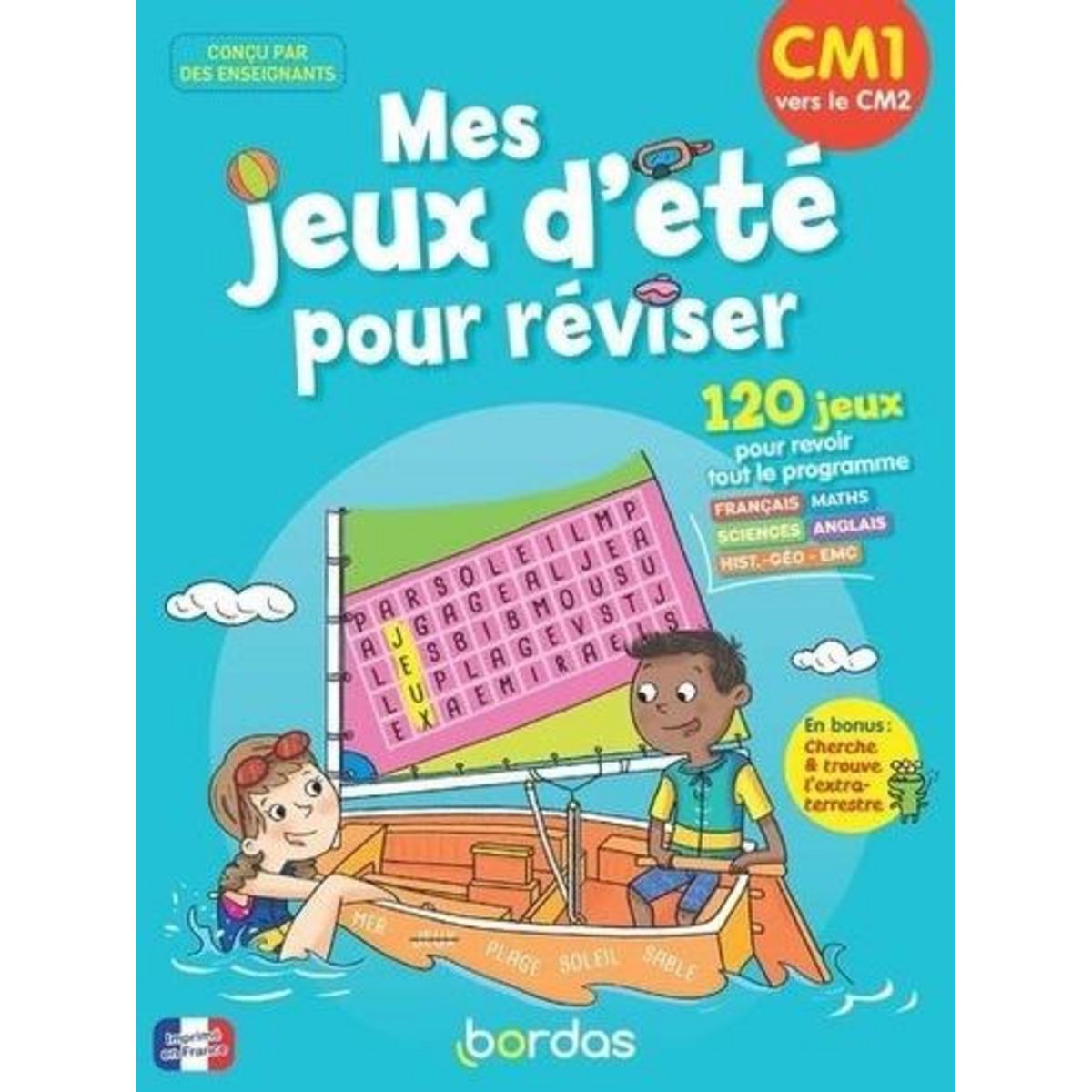 MES JEUX D'ETE POUR REVISER - CM1 VERS LE CM2, Laugier Cécile