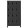 Voir la diapositive 2 : VIDAXL Armoire a casiers Anthracite 90x45x180 cm Acier