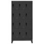 Voir la diapositive 2 : VIDAXL Armoire a casiers Anthracite 90x45x180 cm Acier