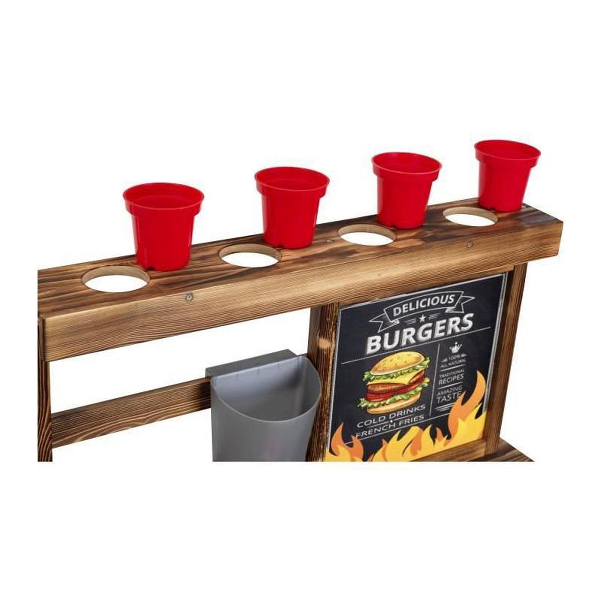 Voir la diapositive 5 : Klein Cuisine d'été en bois Beach Picnic avec 23 accessoires - KLEIN - 2368