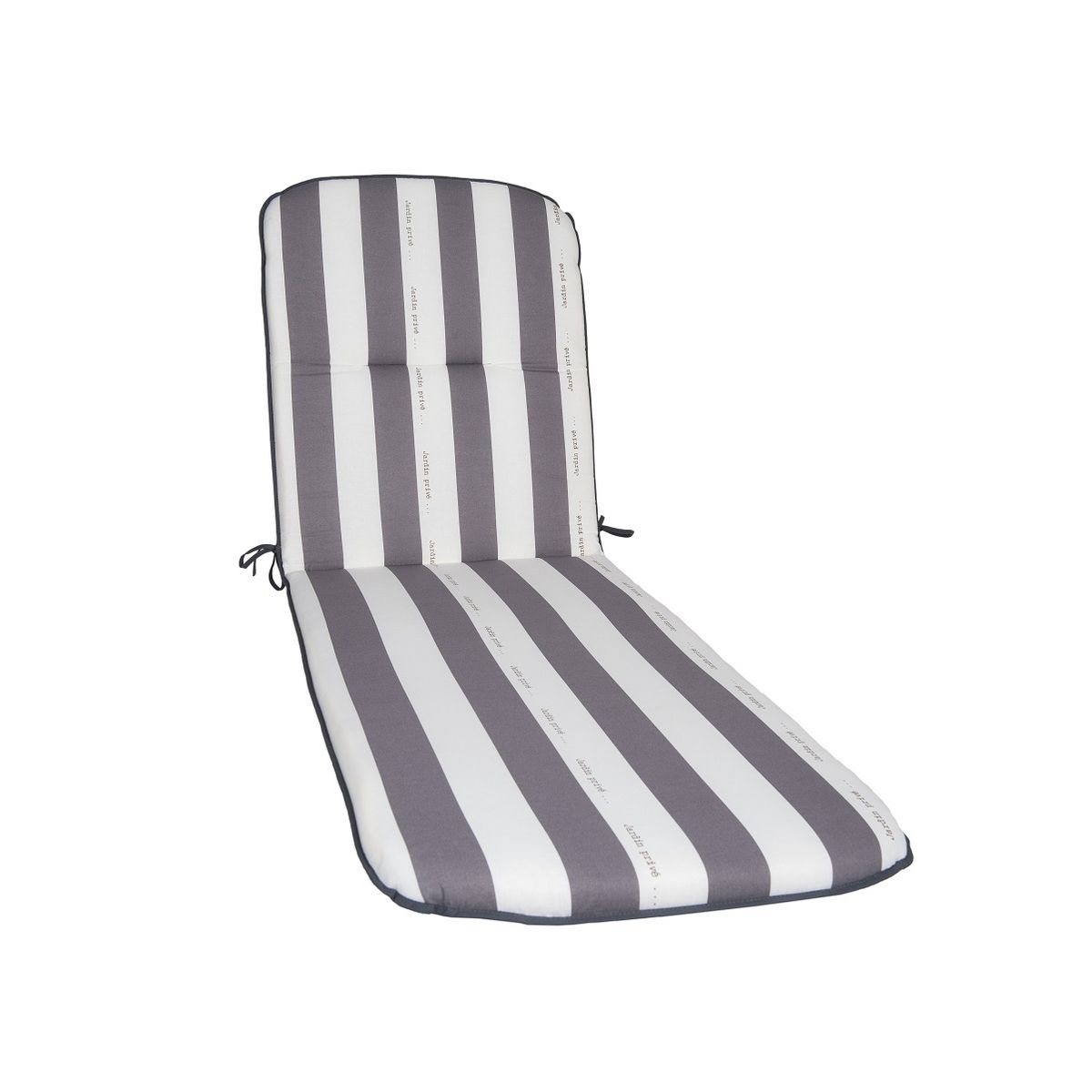 Coussin bain de soleil gris CANCALE