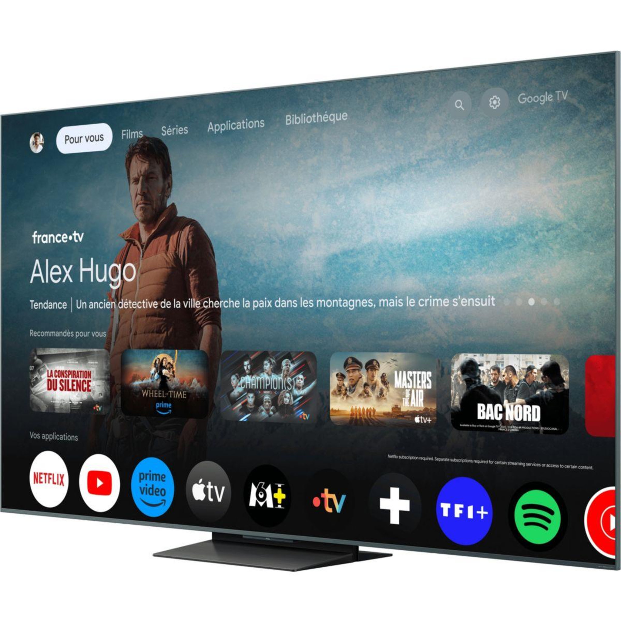 Voir la diapositive 2 : TCL Tv mini led 65c9k (2025) 65  (164 cm)