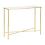 Voir la diapositive 1 : Paris Prix Console Design en Métal  Butterfly  100cm Or