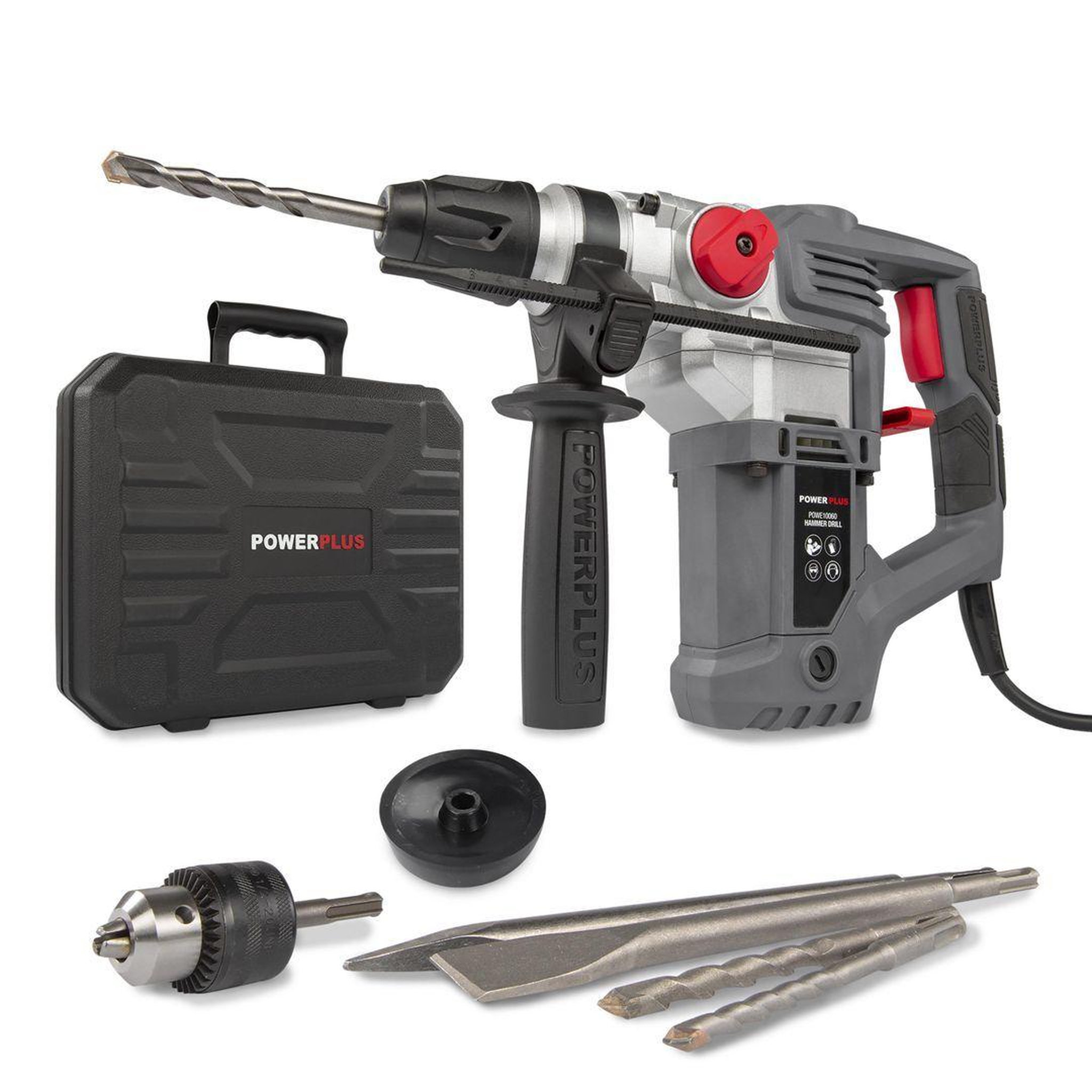 Voir la diapositive 3 : POWERPLUS Marteau burineur sds+ powerplus 900w 4,2j