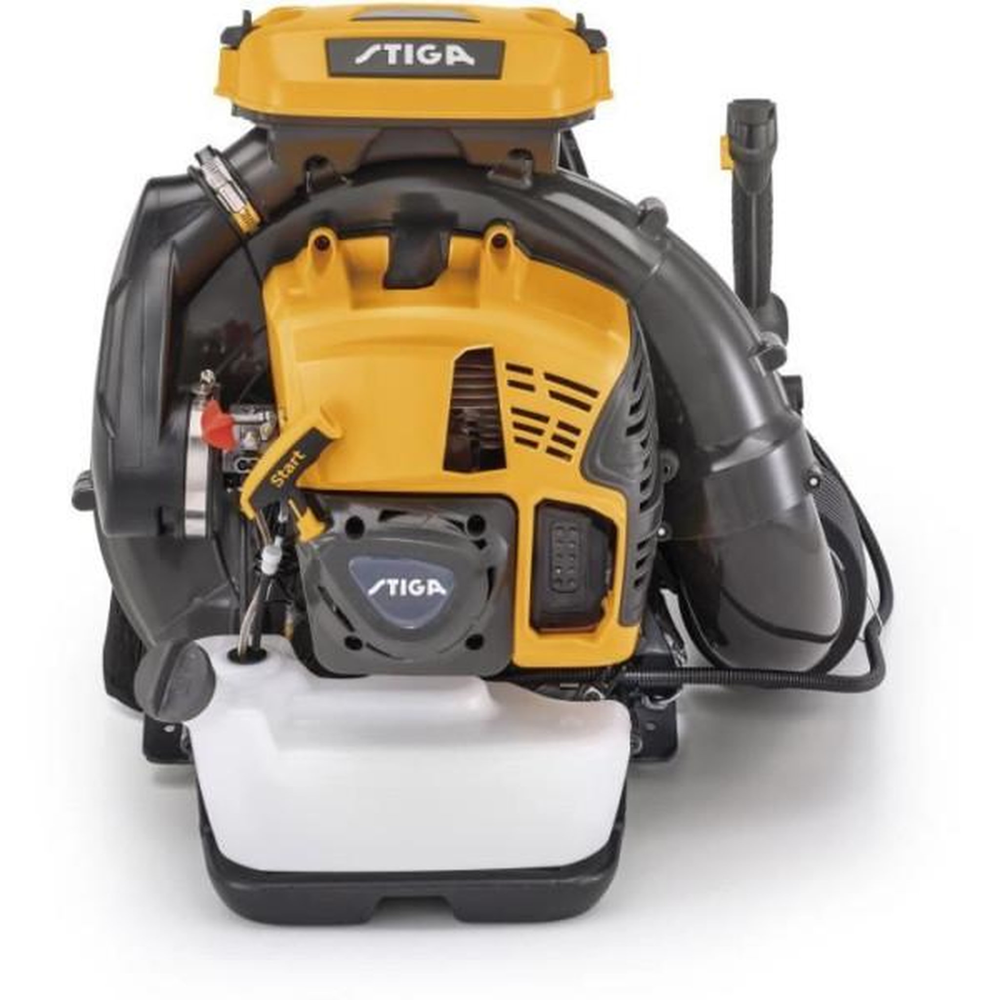 Voir la diapositive 2 : Stiga Souffleur thermique dorsal - STIGA - BL 980 R - 75,6 cc (3,1 kW) - Débit 25 m³/min