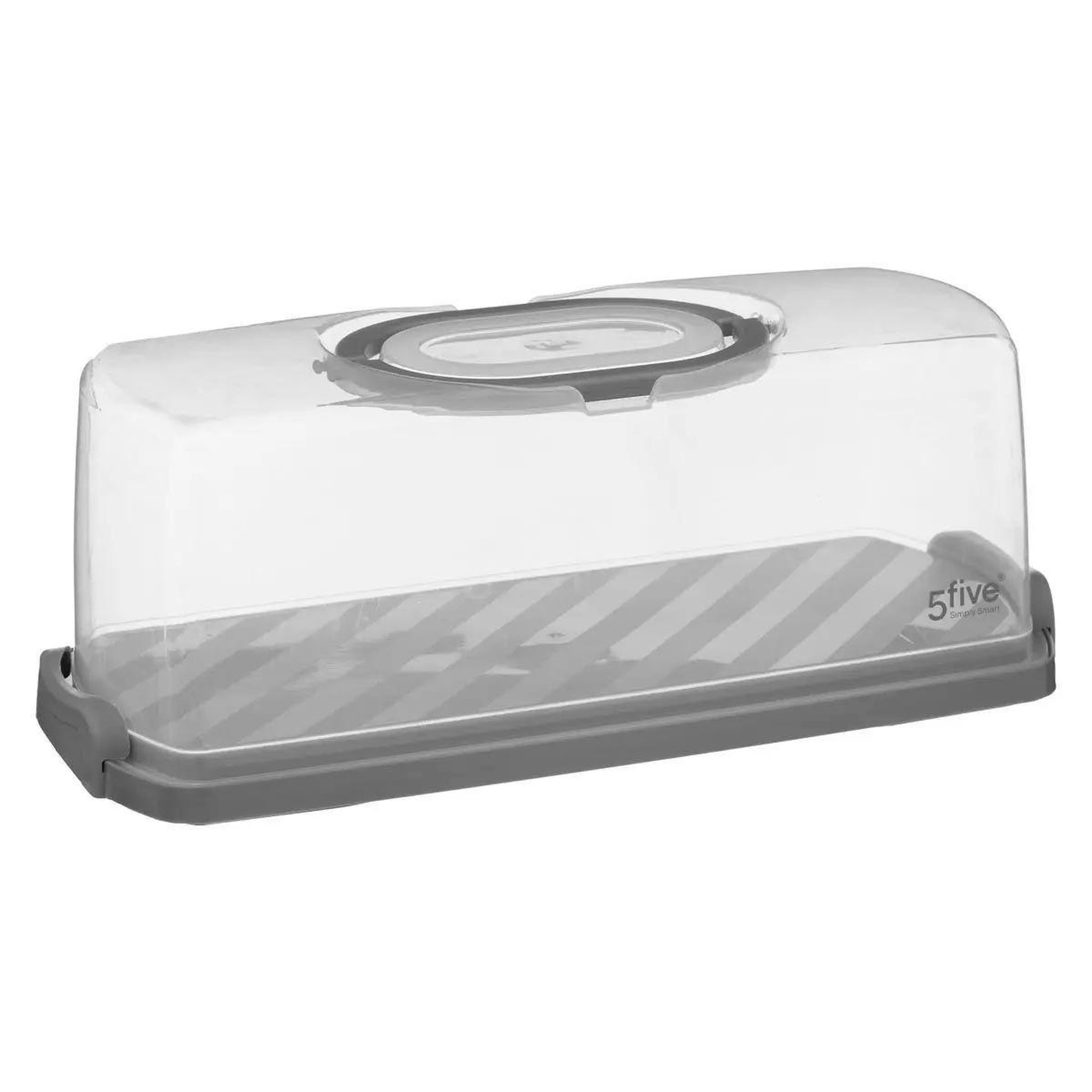 FIVE Boîte de Conservation Gâteaux  Cake  36cm Gris