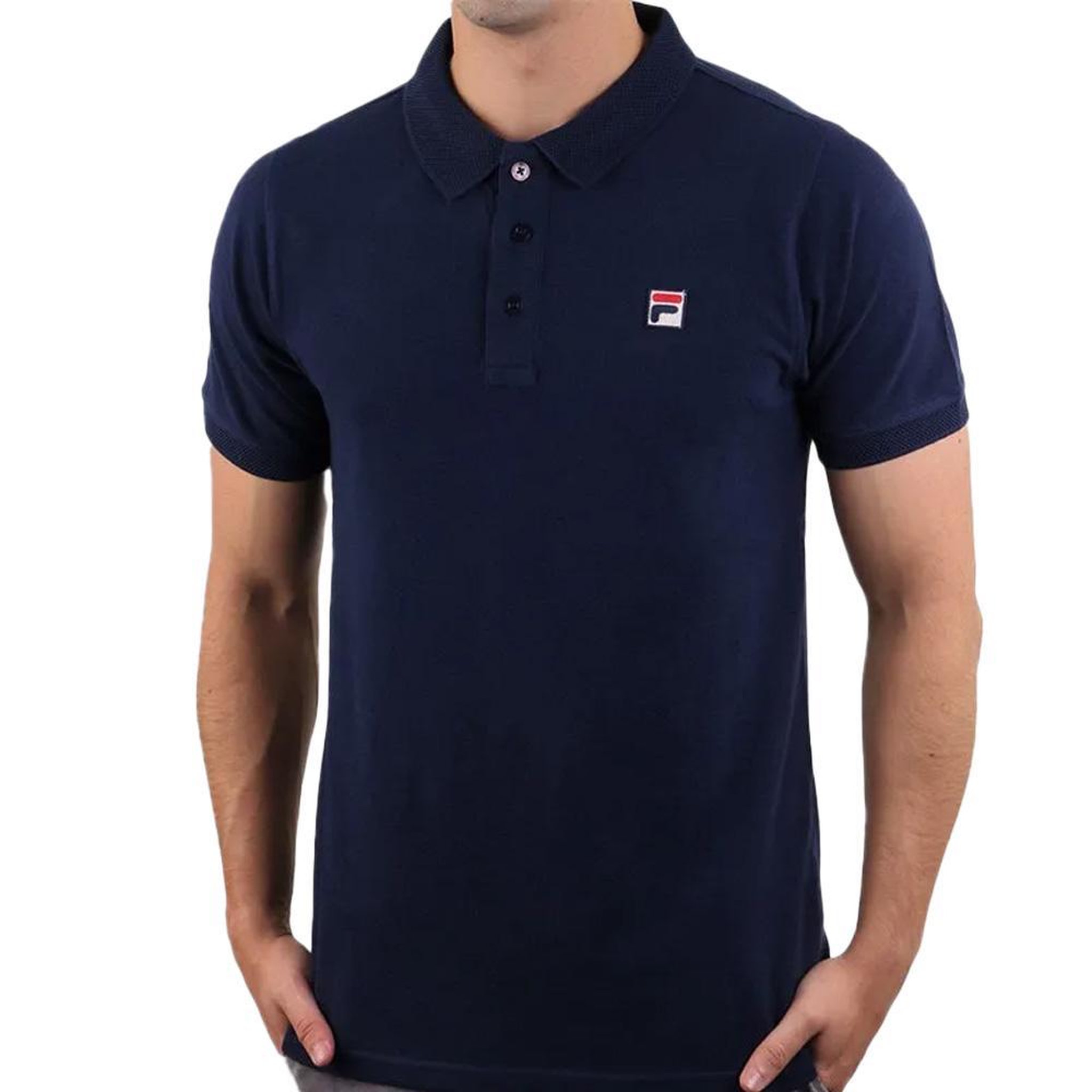 FILA Polo Marine Homme Fila Oppi. Coloris disponibles : Bleu