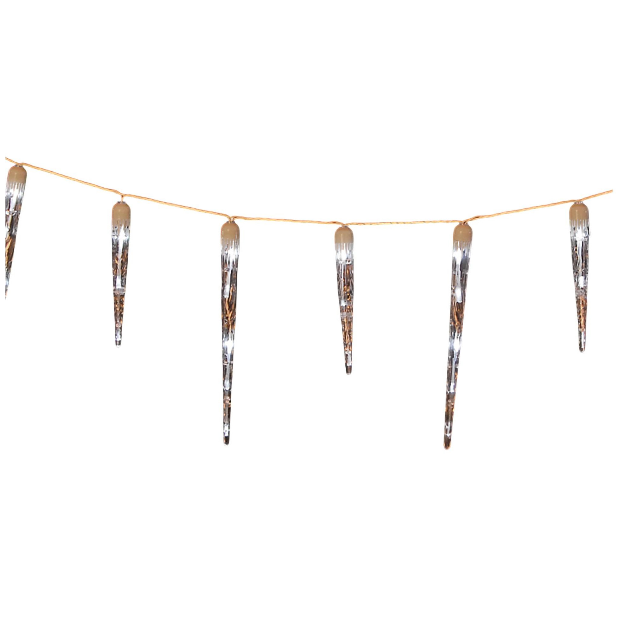 Eden Guirlande 32 stalactites 48 led blanches