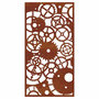 Voir la diapositive 4 : VIDAXL Decoration murale jardin 105x55 cm design de roue dentee
