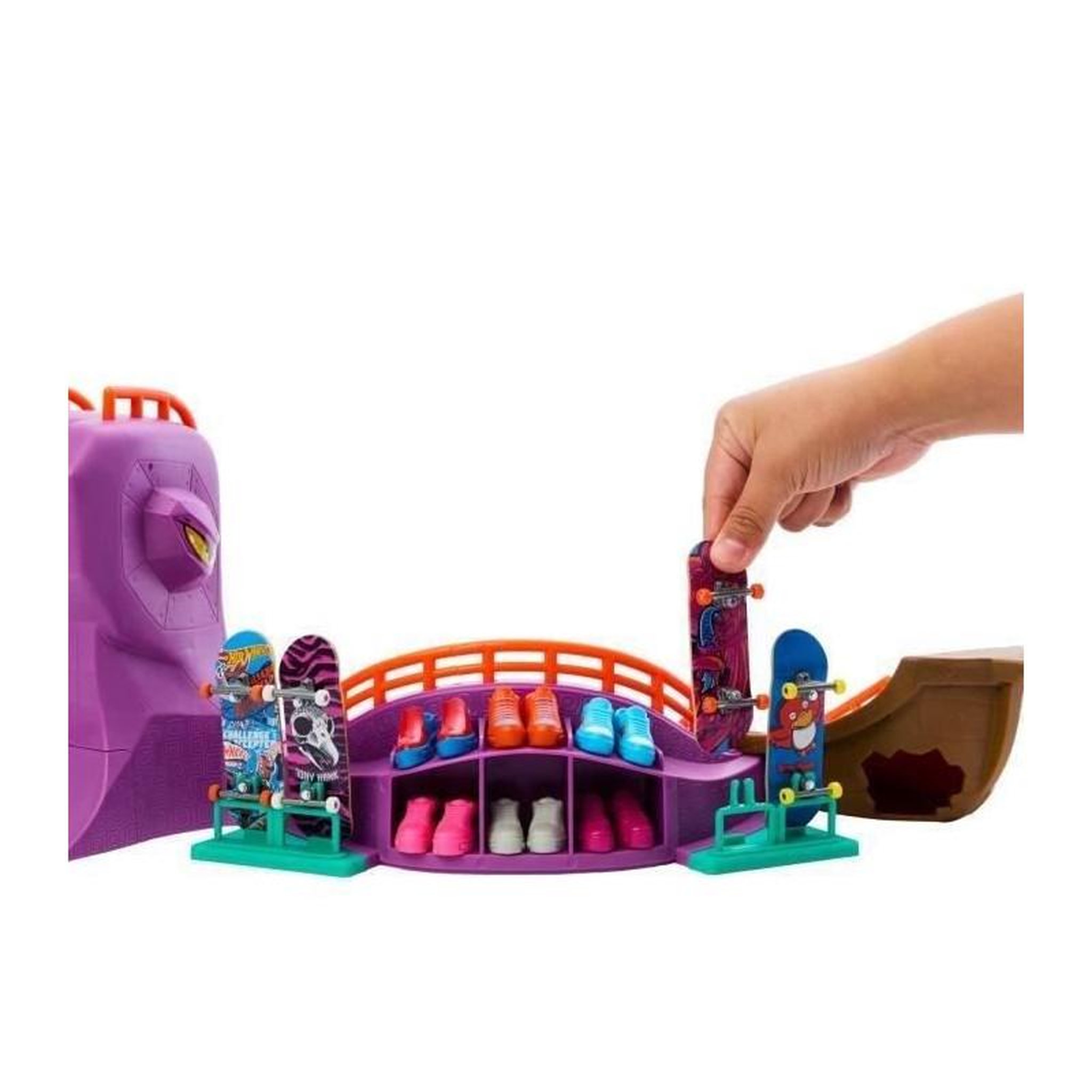 Voir la diapositive 5 : Hot Wheels Skatepark Octopus - Hot Wheels - HMK01 - Véhicules Hot Wheels