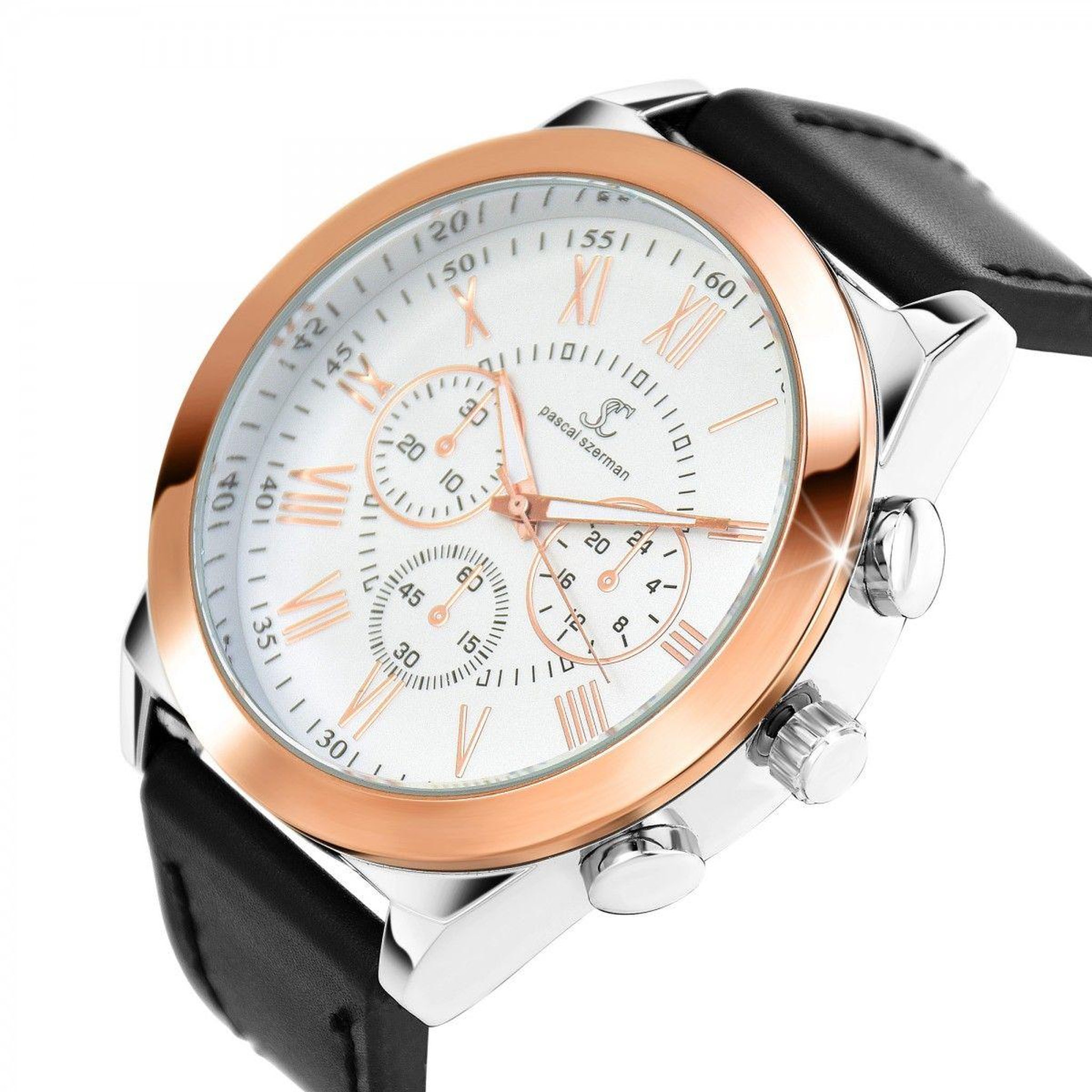 Voir la diapositive 3 : SC CRYSTAL Montre homme quartz par Pascal Szerman