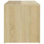 Voir la diapositive 5 : VIDAXL Table d appoint chêne sonoma 59x36x38 cm bois d ingénierie