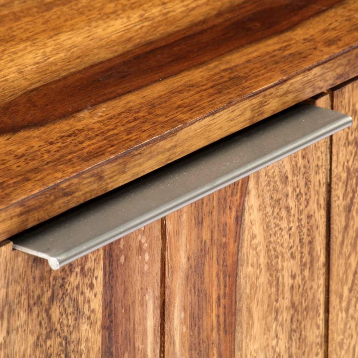 VIDAXL Meuble TV 140x30x40 cm Bois massif