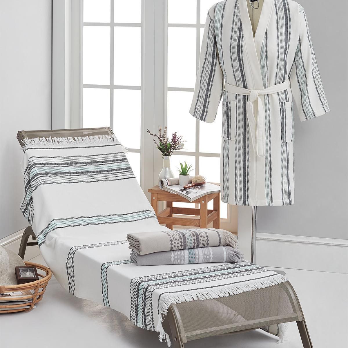 Sensei Maison Fouta serviette de plage 100x180 cm BODRUM