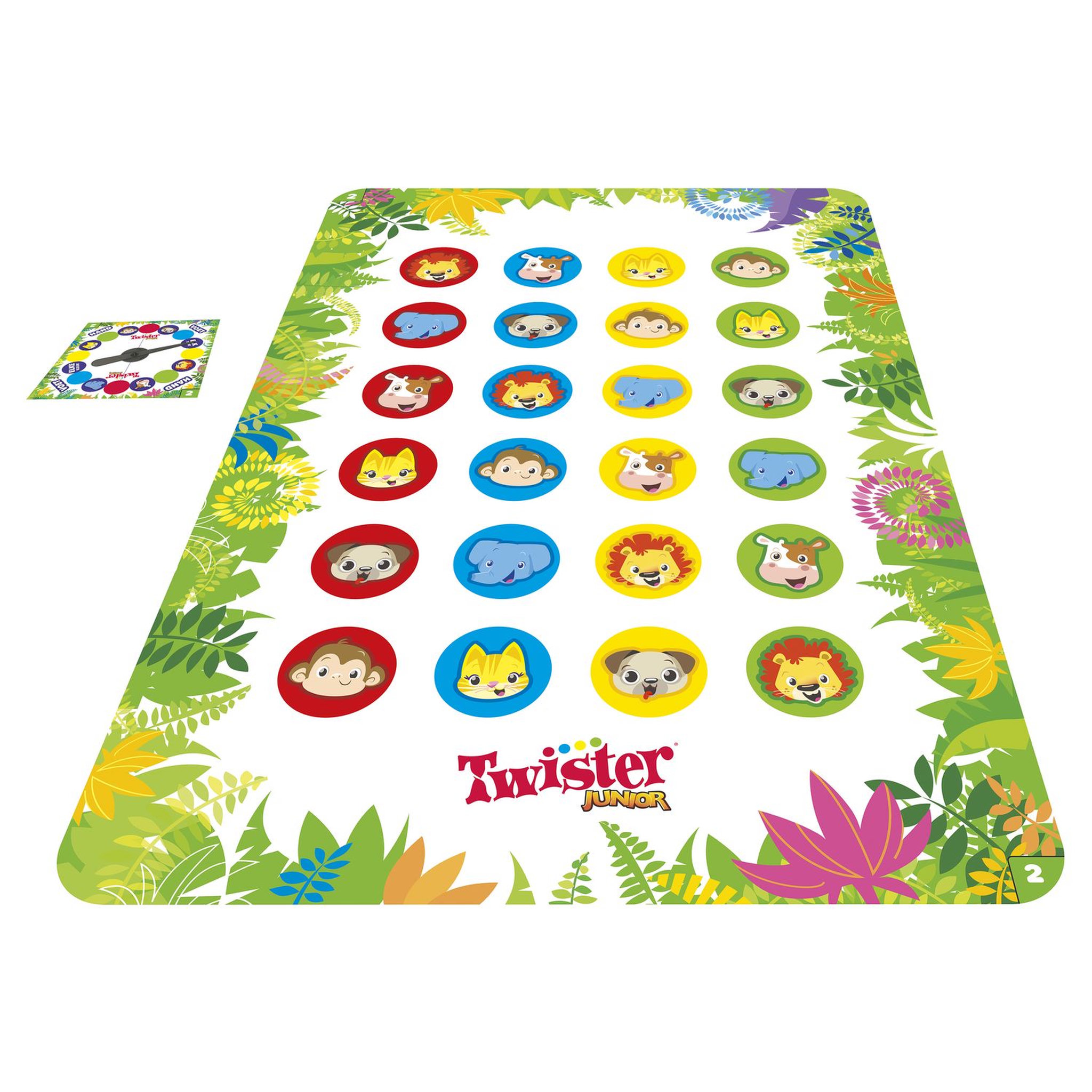 Voir la diapositive 3 : HASBRO Jeu Twister junior 