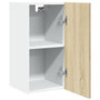 Voir la diapositive 5 : VIDAXL Armoire suspendue Chene sonoma 29,5x31x60 cm Bois d'ingenierie