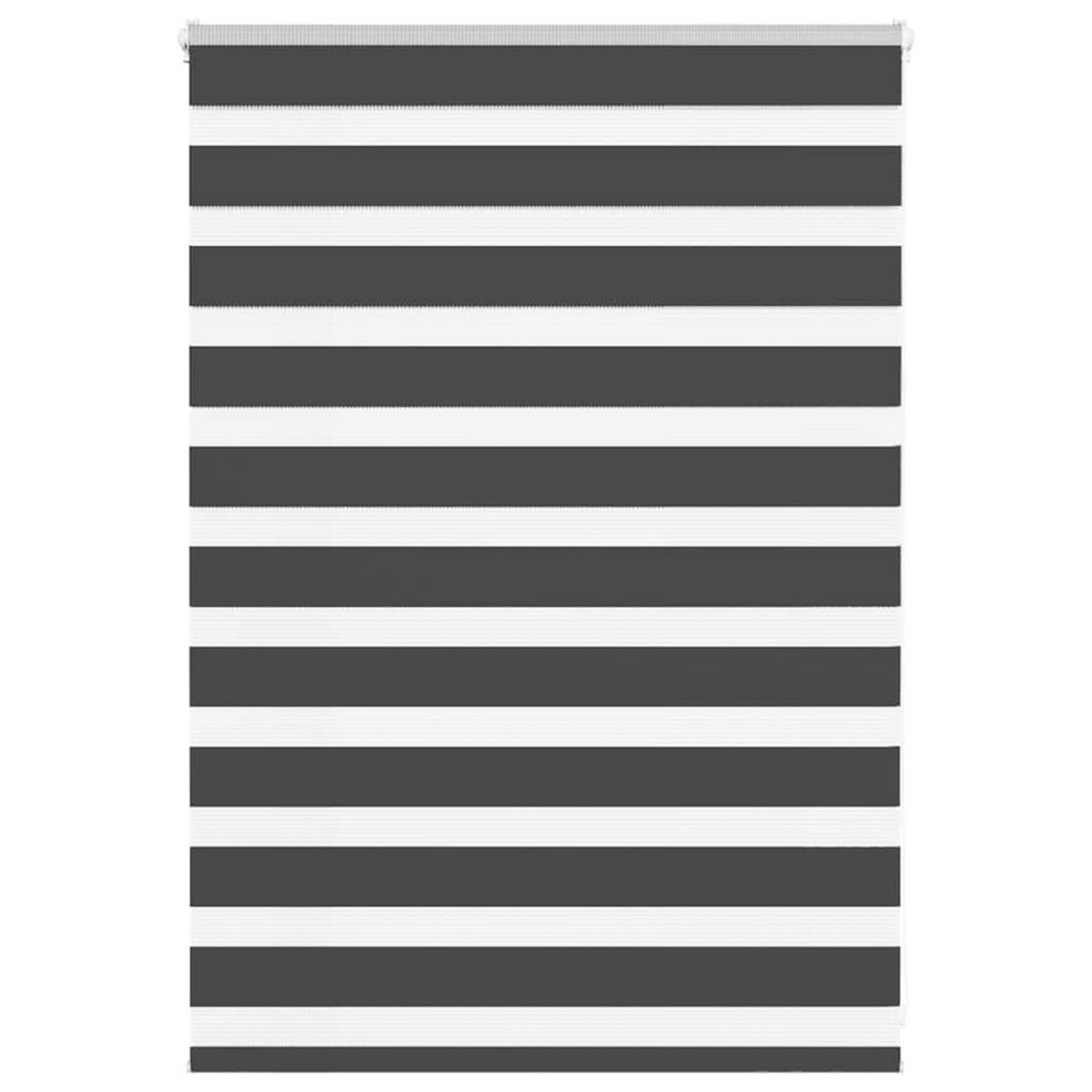 VIDAXL Store zebre noir 110x100 cm largeur du tissu 105,9 cm polyester