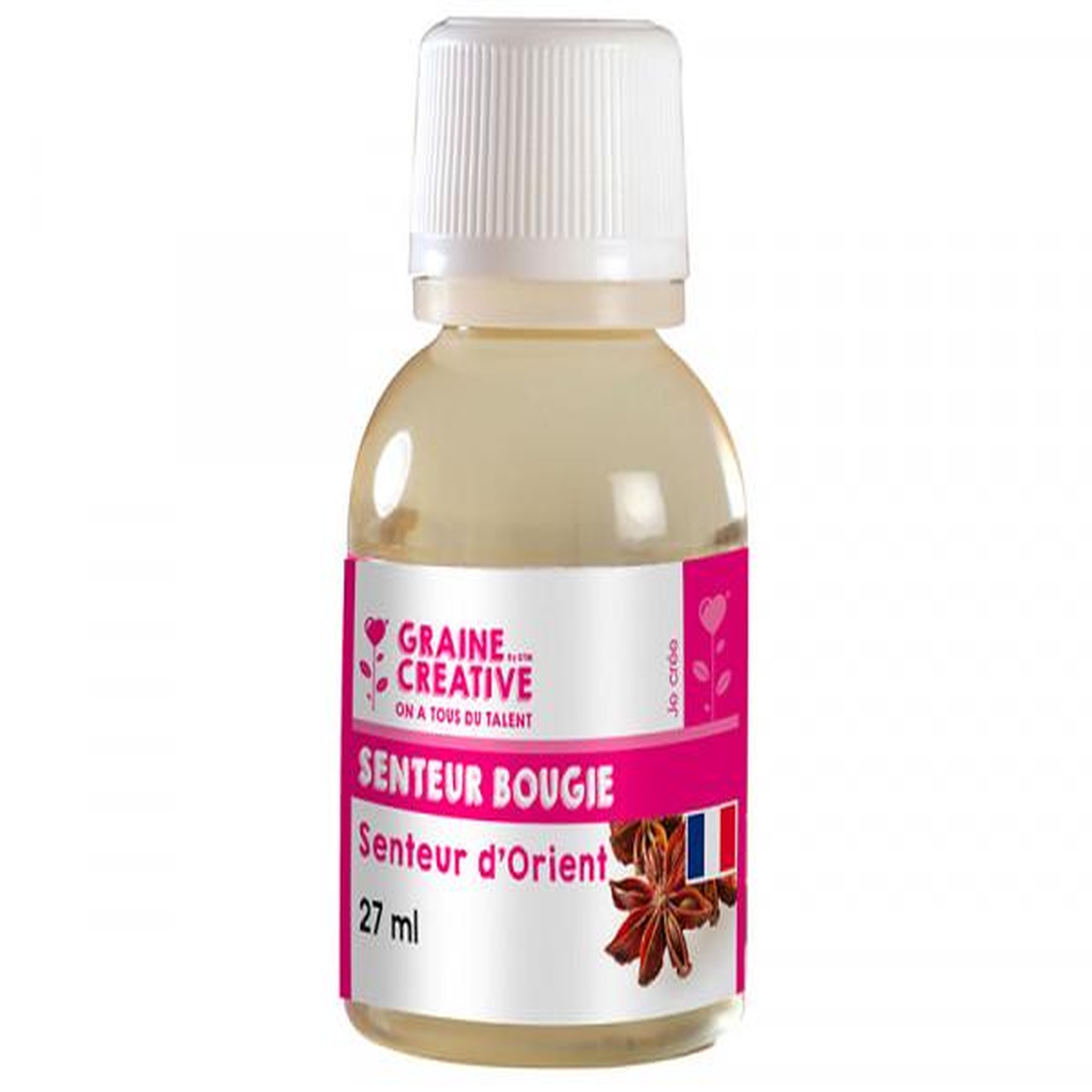 Graine créative Parfum pour bougies 27 ml - Senteur d'Orient