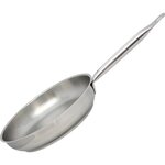 ELO Poêle à frire 24 cm en inox 18/10 sans revêtement de 1,7 litres Elo Profi Therm