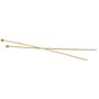  2 Aiguilles À Tricoter En Bambou 35 cm - Ø 3,5 mm
