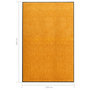 Voir la diapositive 6 : VIDAXL Paillasson lavable Orange 120x180 cm