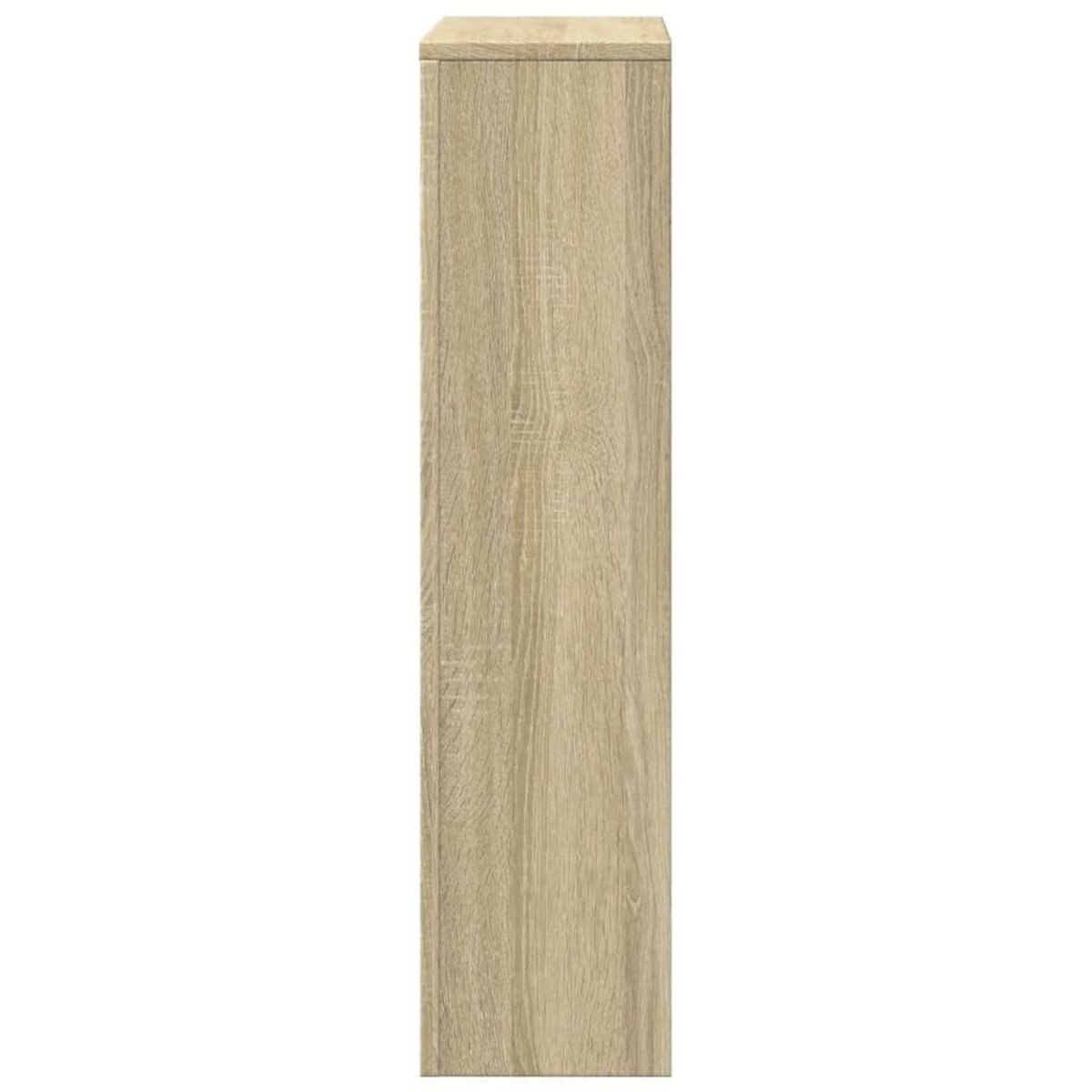 VIDAXL Cache-radiateur chene sonoma 78x20x82 cm bois d'ingenierie