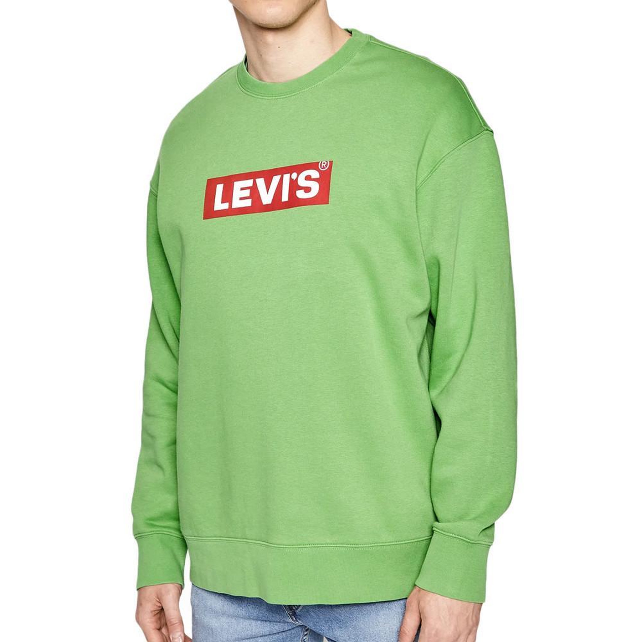 Voir la diapositive 1 : Levi's Sweat Vert Homme Levi's Relaxed Graphic Crew