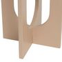 Voir la diapositive 3 : ATMOSPHERA Table d'Appoint Design  Bloom  50cm Noisette