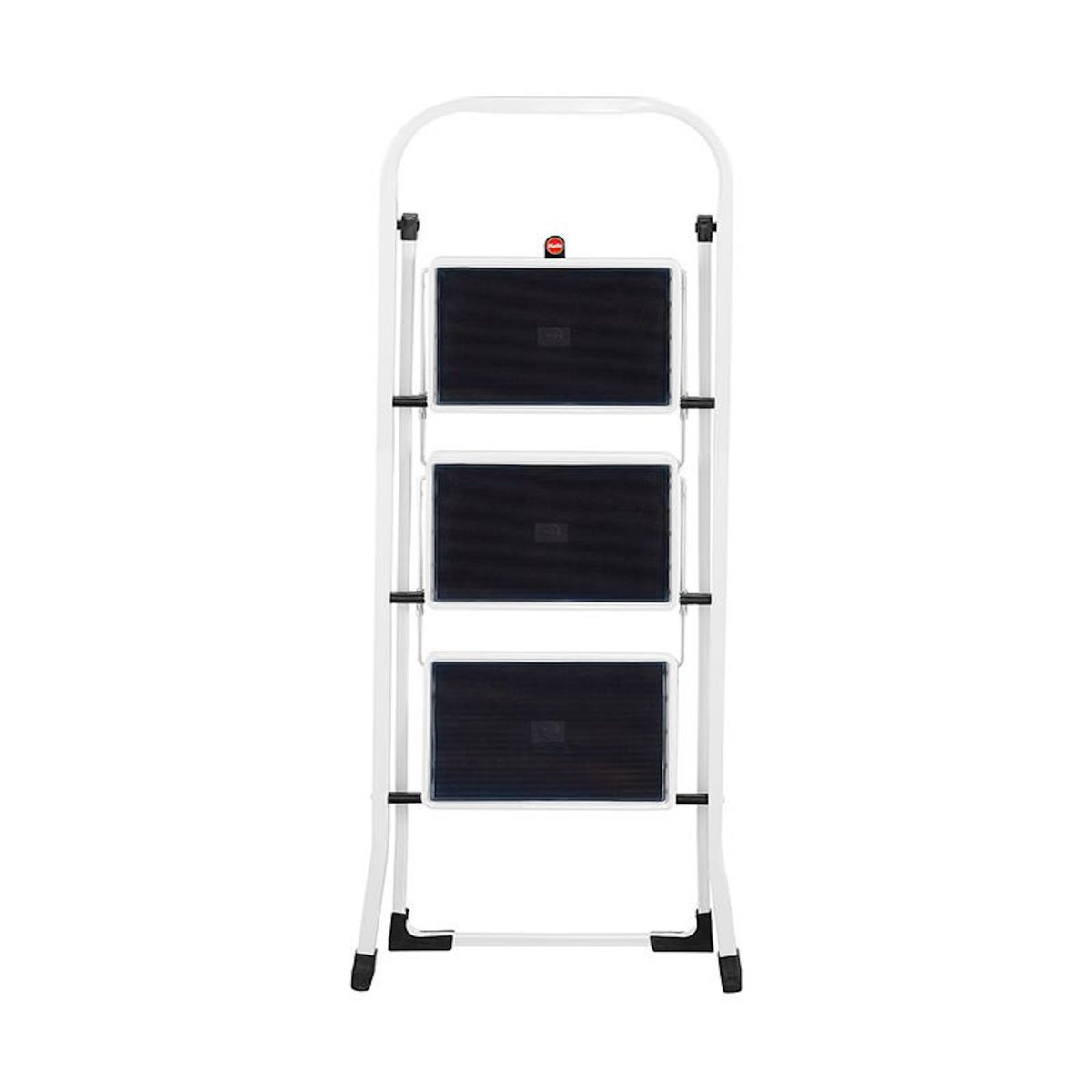 HAILO Marche pied 3 marches pliable antidérapant en acier Hailo K20