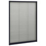 Voir la diapositive 3 : VIDAXL Moustiquaire plissee pour fenetre Aluminium Anthracite 80x120cm