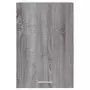 VIDAXL Armoire suspendue Sonoma gris 39,5x31x60 cm Bois d'ingenierie