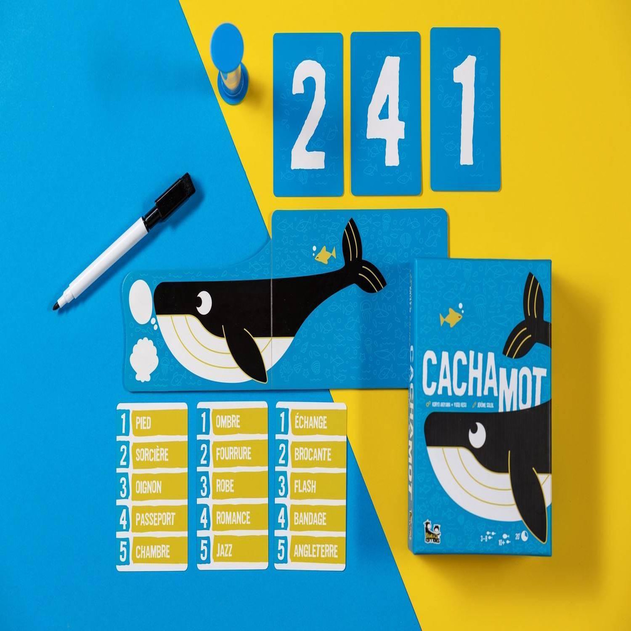 Voir la diapositive 4 : Blackrock Editions Cachamot - jeu d associations