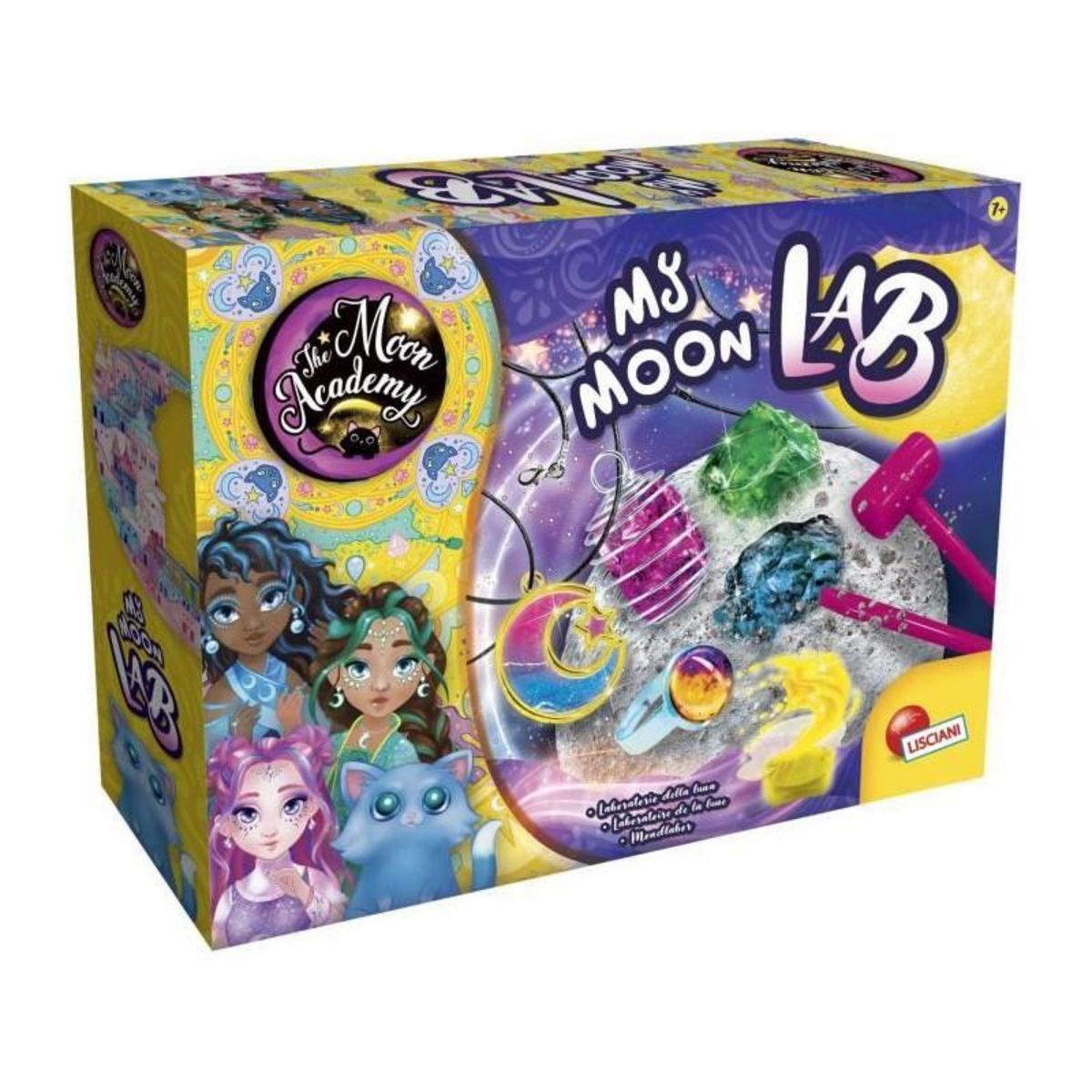 LISCIANI GIOCHI Kit de découverte de pierres précieuses - LISCIANI - Creusez dans la lune pour trouver des trésors