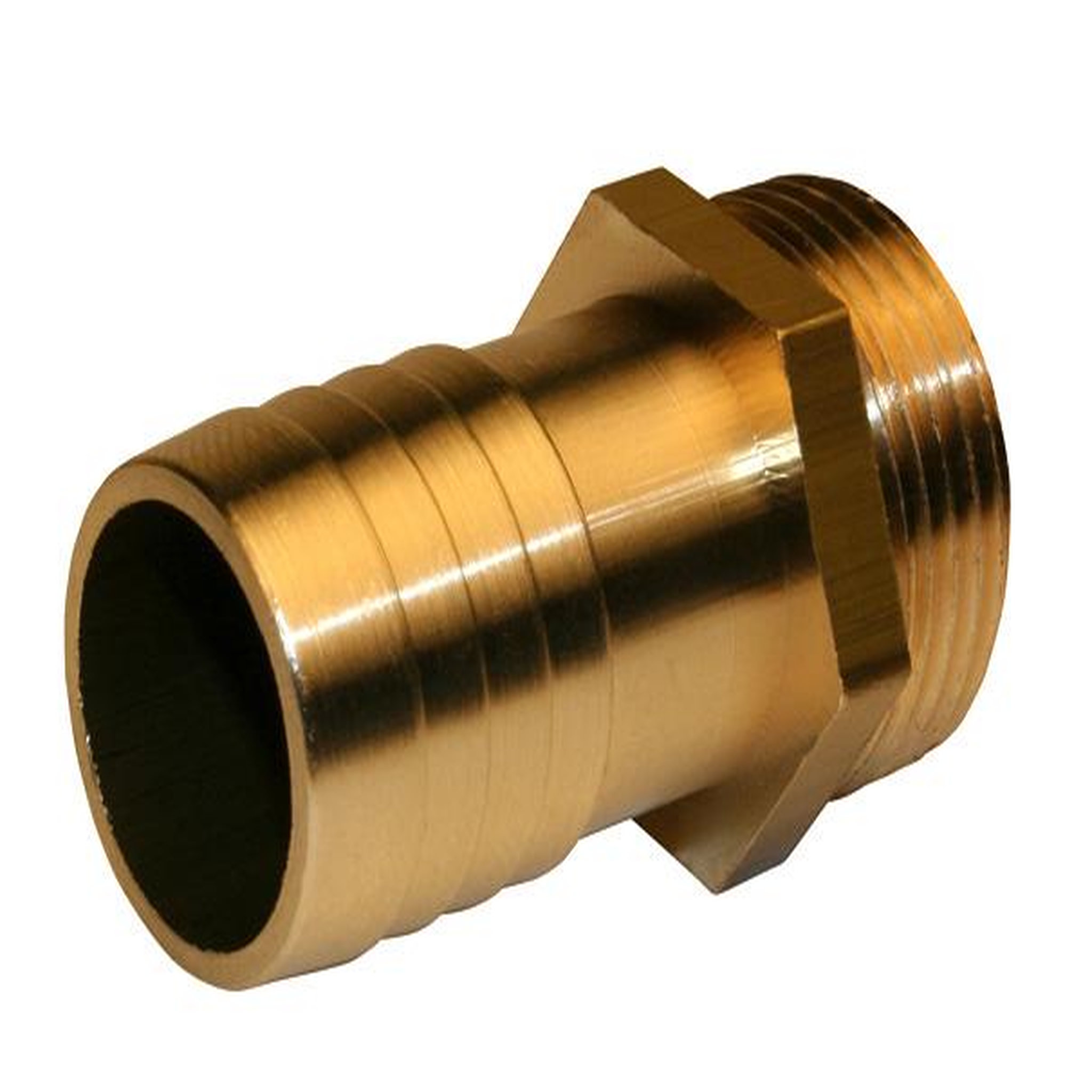 CENTRALE BRICO Raccord strié à compression laiton M 15 x 21 pour tube en per