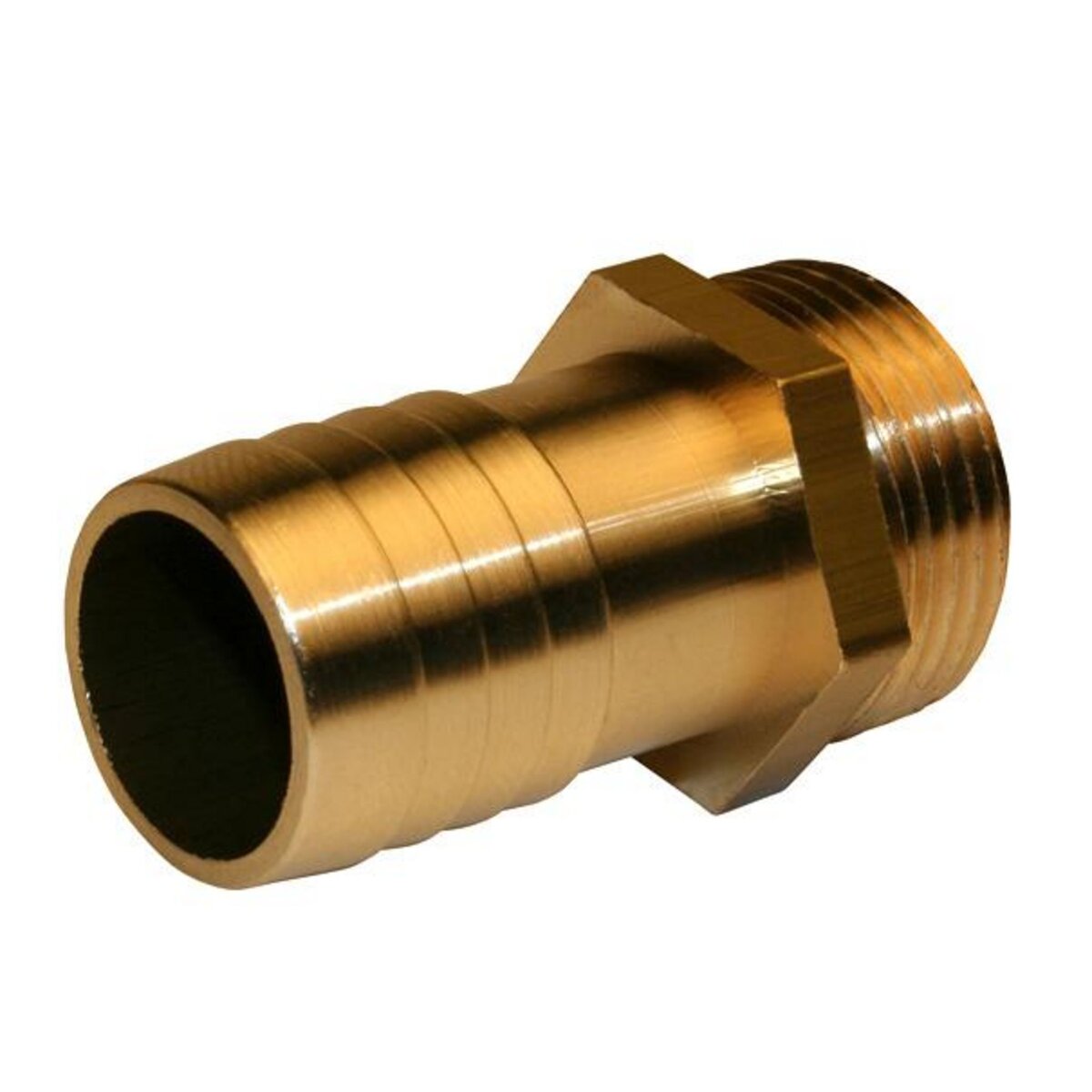 CENTRALE BRICO Raccord strié à compression laiton M 15 x 21 pour tube en per