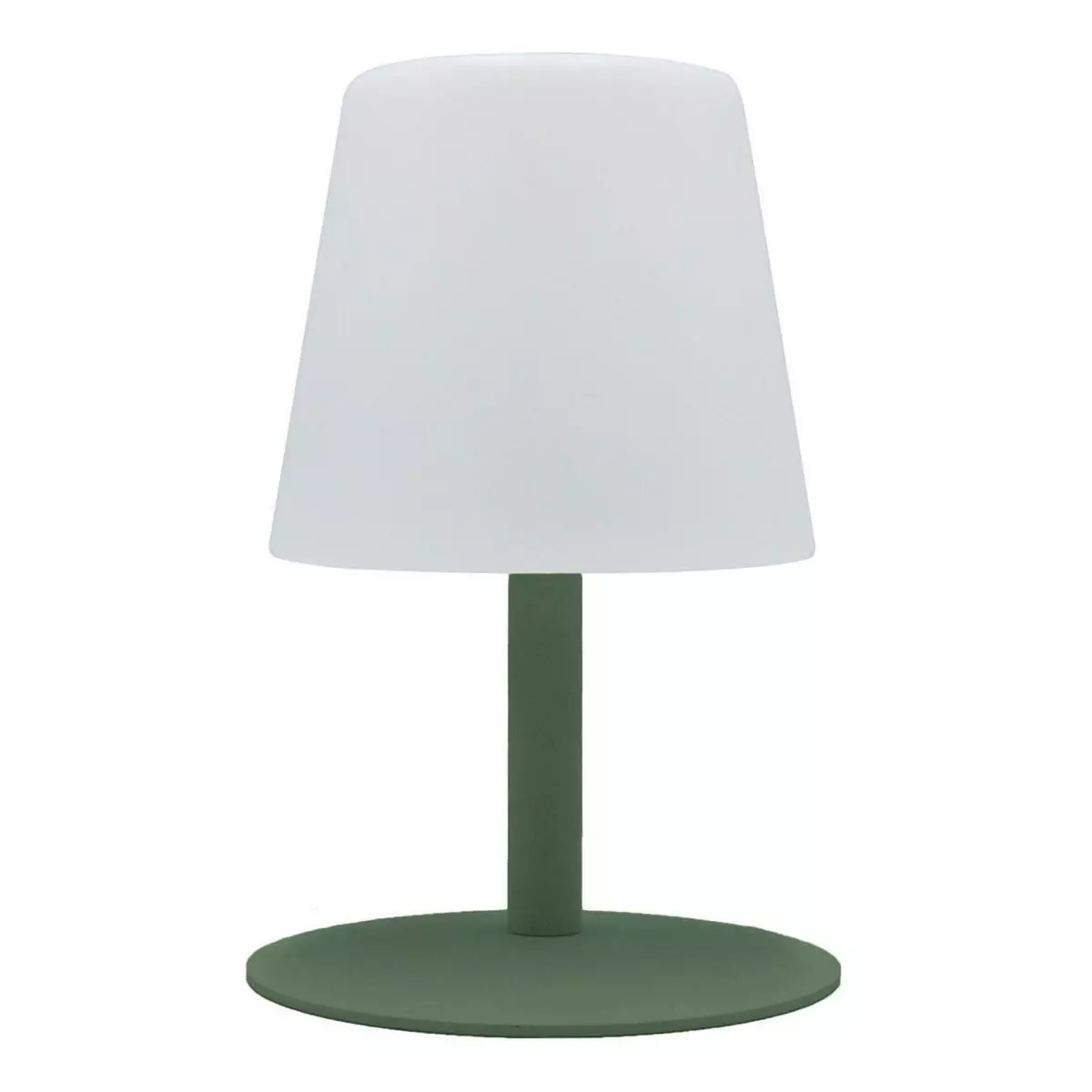 Lumisky Lampe de table sans fil LED STANDY MINI Vert Acier H25CM