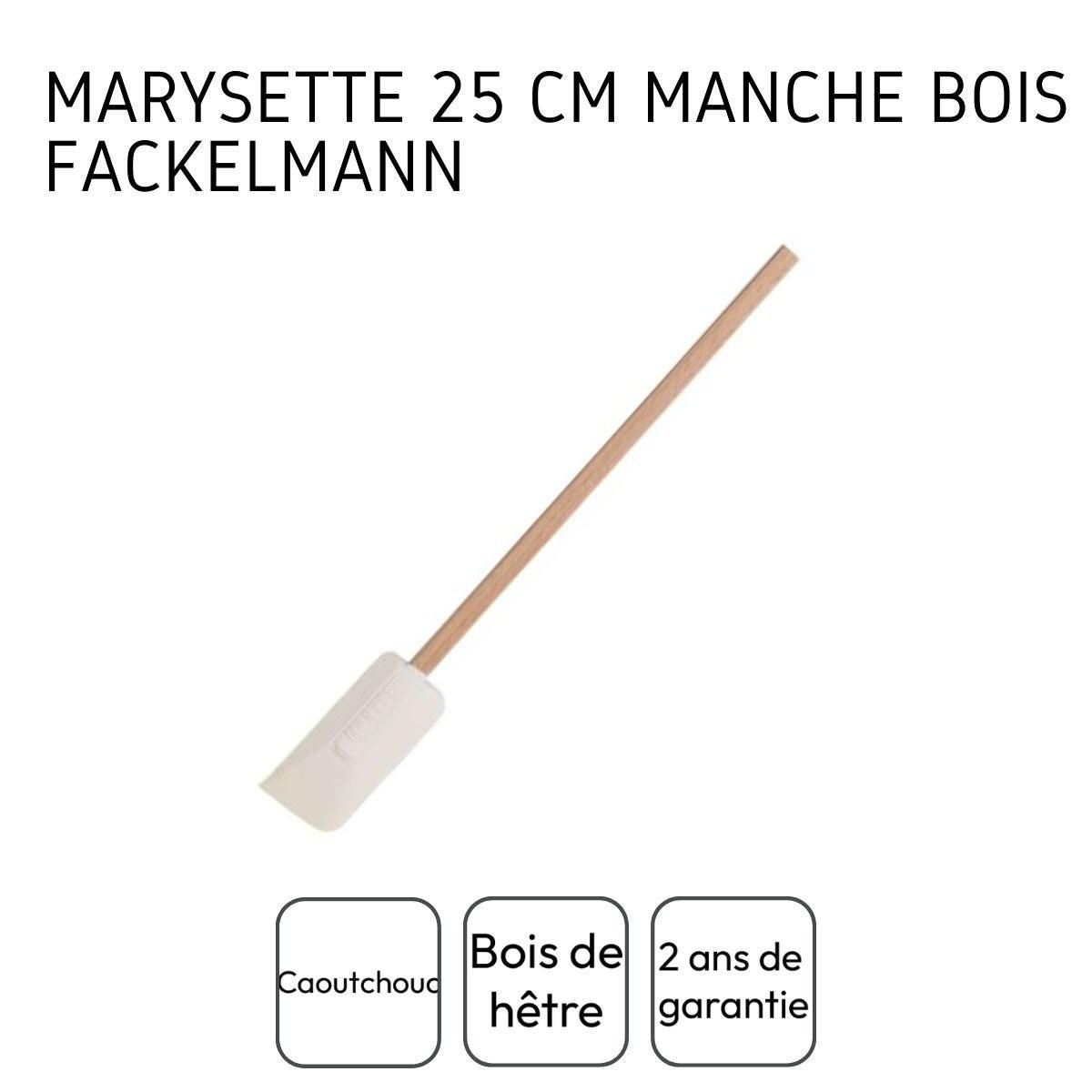 Fackelmann Maryse de pâtisserie et de cuisine 25 cm manche en bois Fackelmann