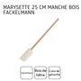 Voir la diapositive 4 : Fackelmann Maryse de pâtisserie et de cuisine 25 cm manche en bois Fackelmann
