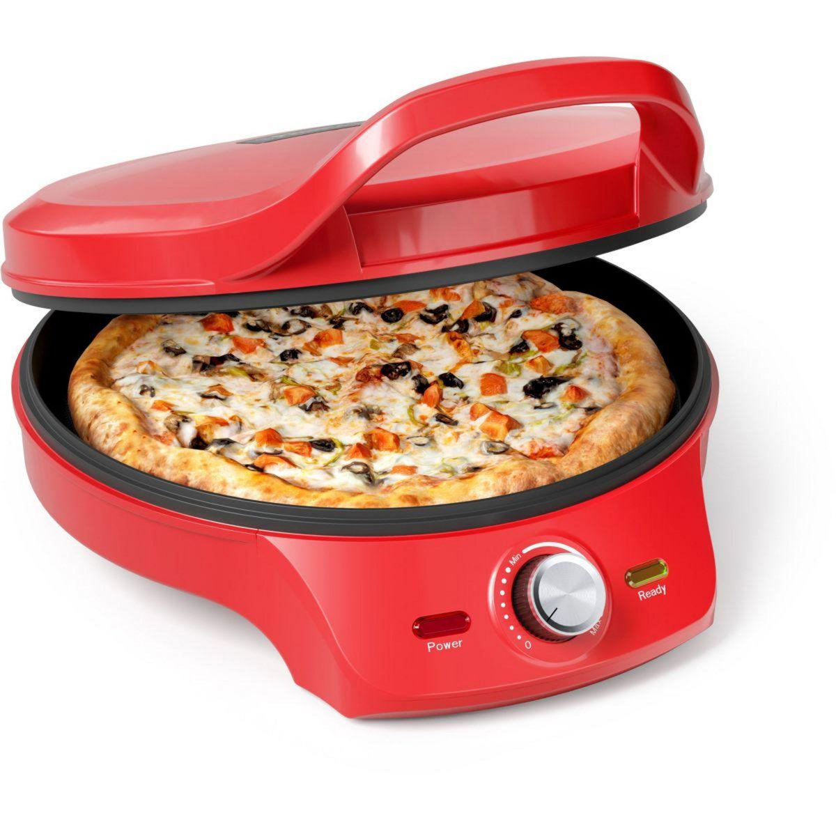 PRINCESS Four à pizza électrique Machine pizza/Thermost. réglable / Grill