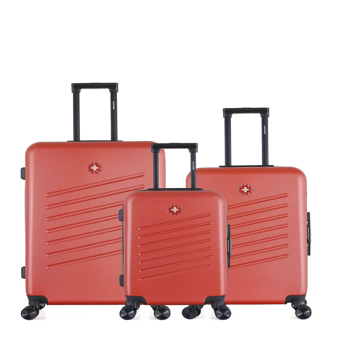 SWISS KOPPER SWISS KOPPER - LOT DE 3 - Valises grand format, weekend et cabine ZURICH