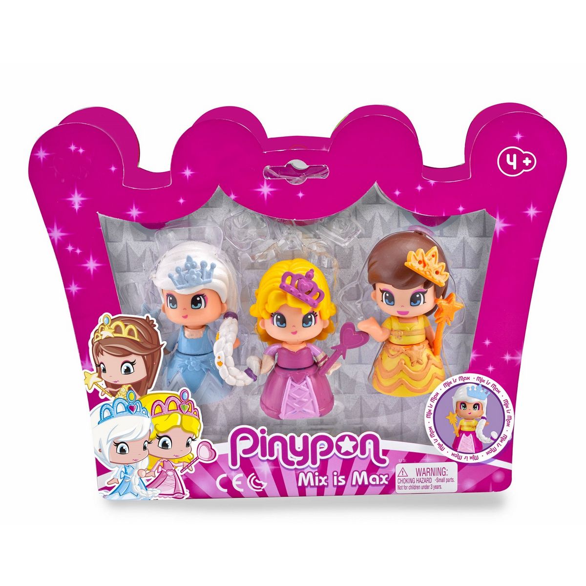 PINYPON Pinypon - Pack 3 princesses